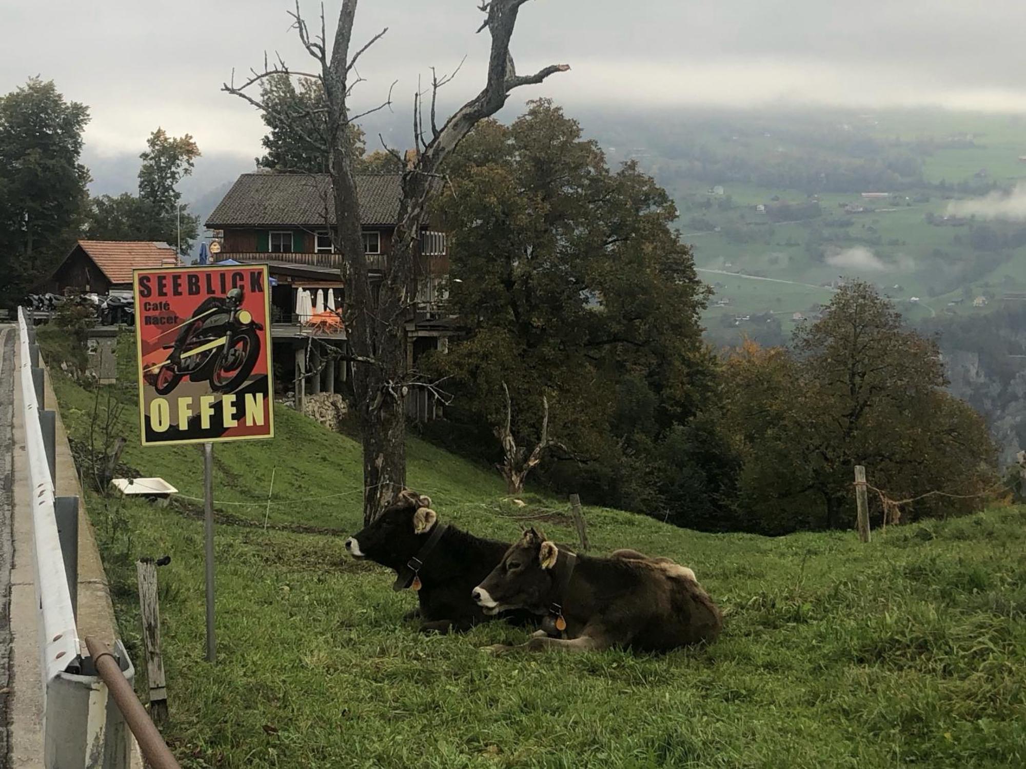 Hotel Cafe Seeblick Filzbach Екстериор снимка