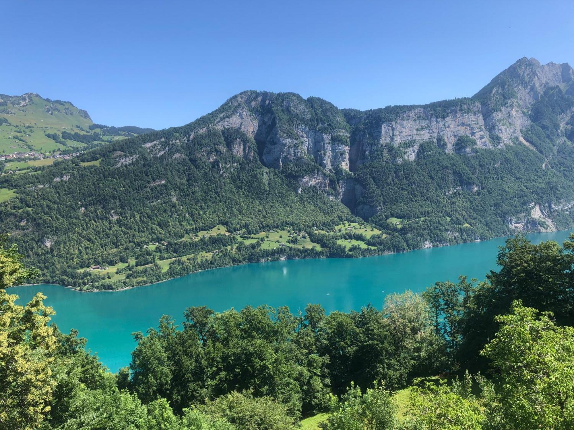 Hotel Cafe Seeblick Filzbach Екстериор снимка