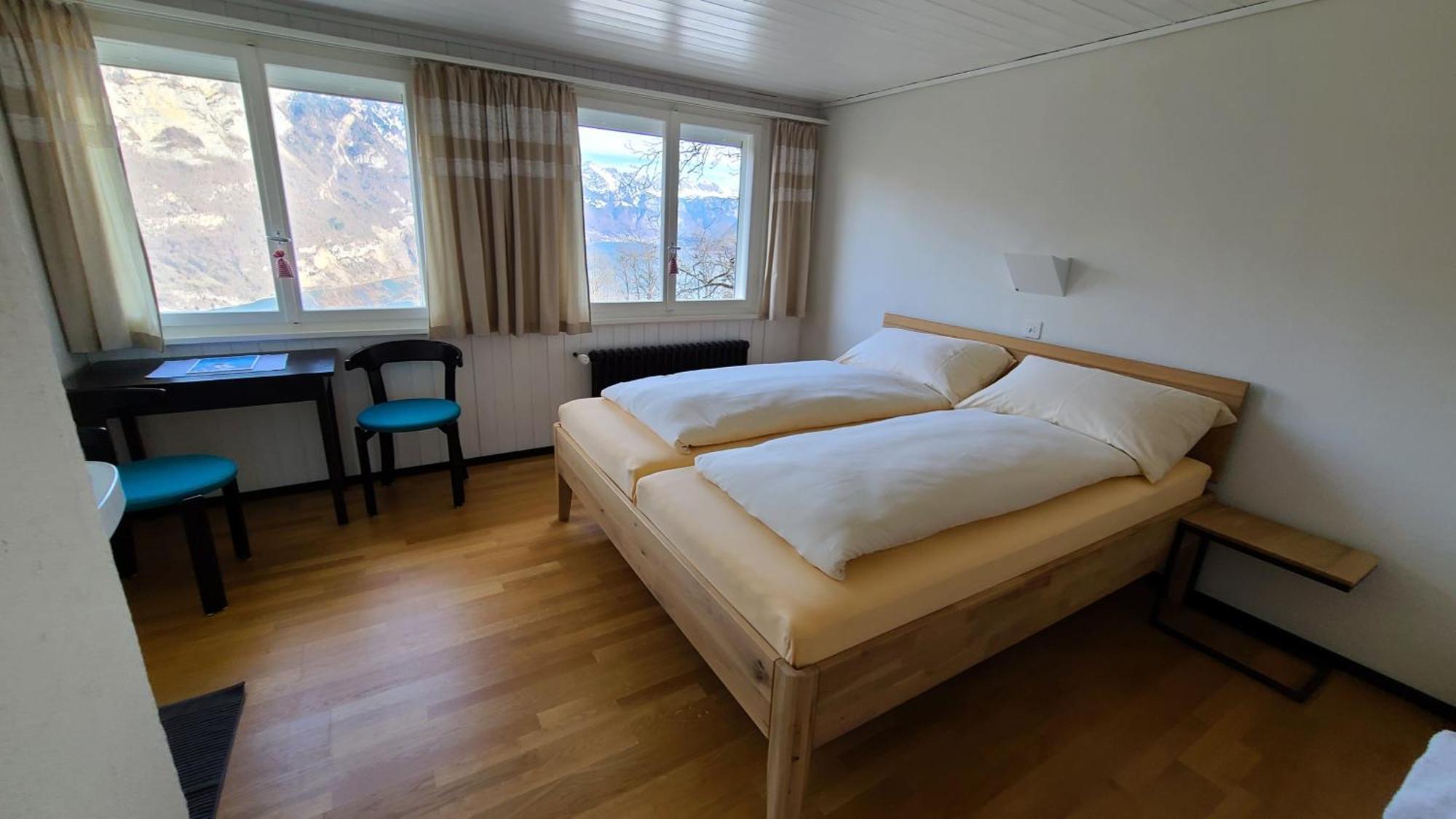 Hotel Cafe Seeblick Filzbach Екстериор снимка